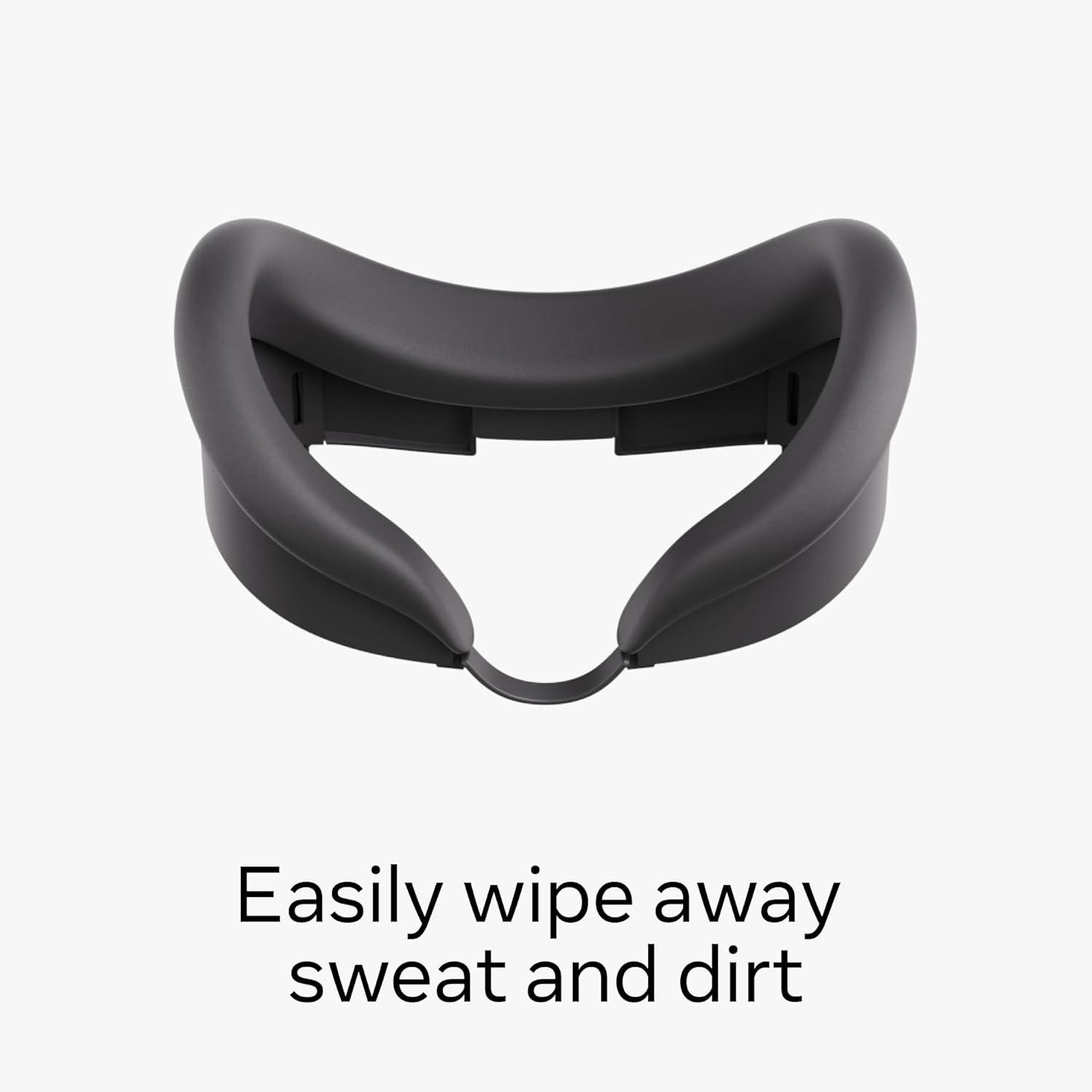 imageMeta Quest 3 Silicone Facial InterfaceStandard Black