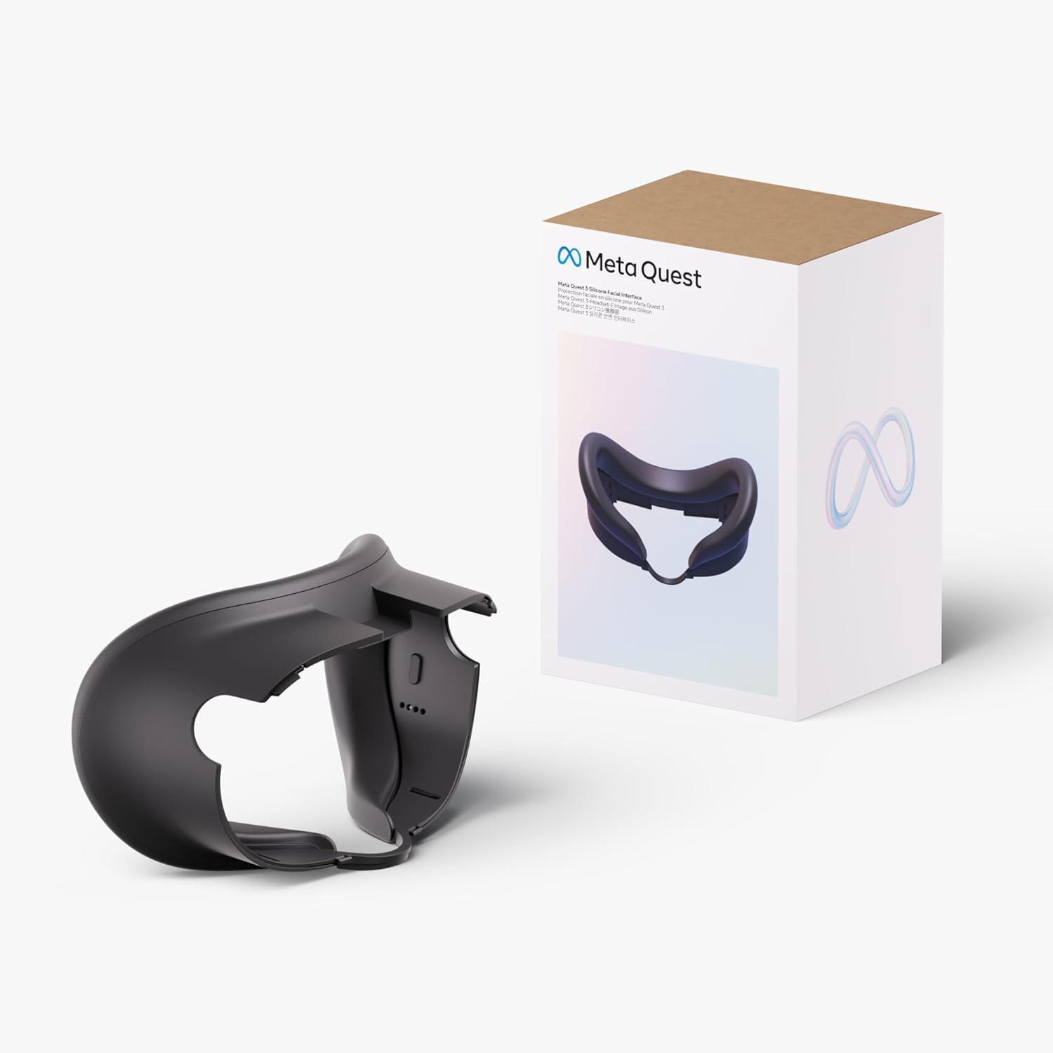 imageMeta Quest 3 Silicone Facial InterfaceStandard Black