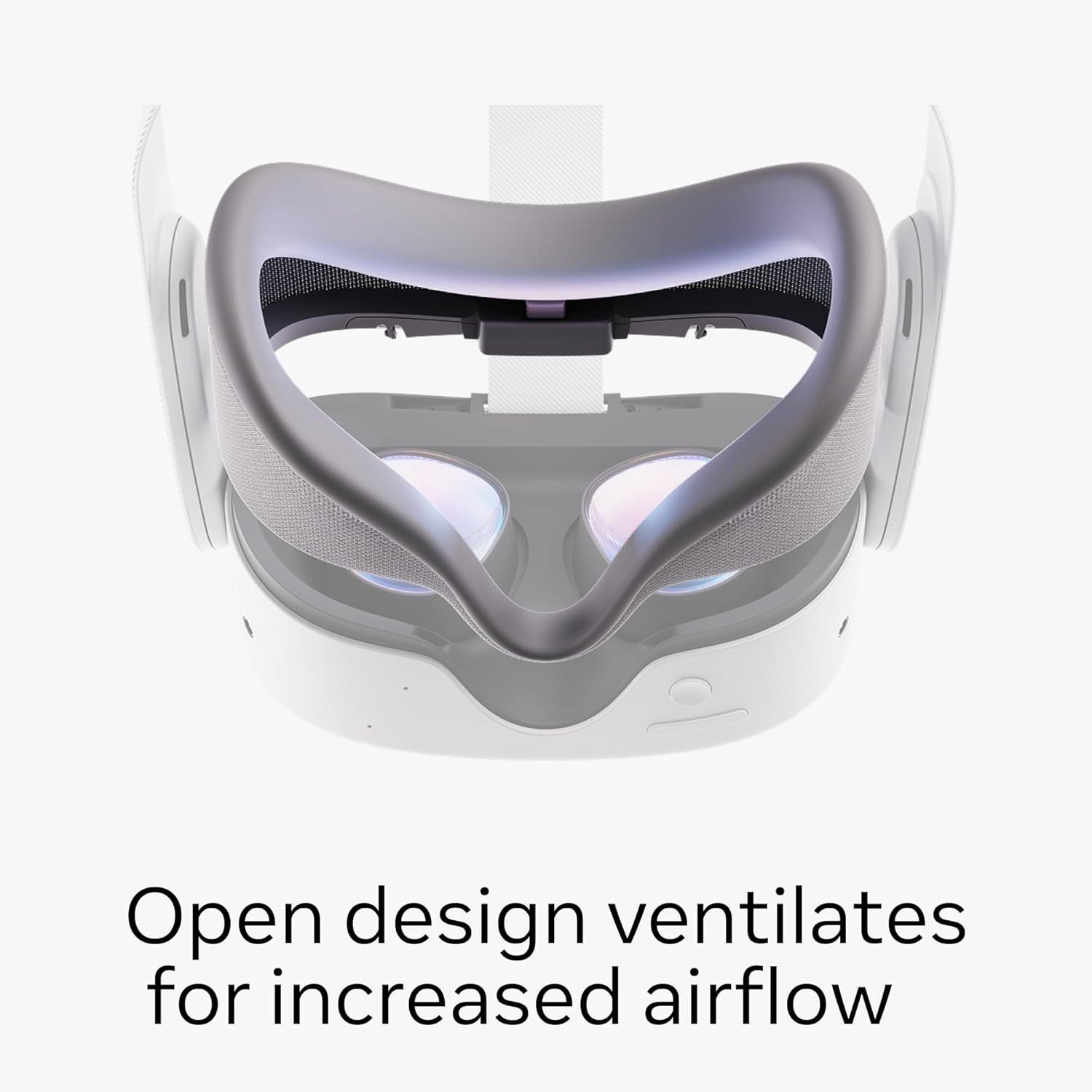 imageMeta Quest 3S Breathable Facial Interface  Works with Meta Quest 3S  Increases Comfort  Installs in Seconds