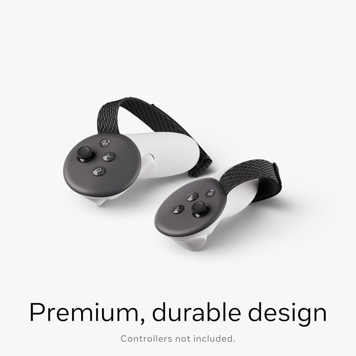 imageMeta Quest Active Straps  Works with Meta Quest 33S  Works with Touch Plus Controllers  Adjustable Relaxed Fit  Play with Extra Grip and Stability  Premium Tracking and Comfort