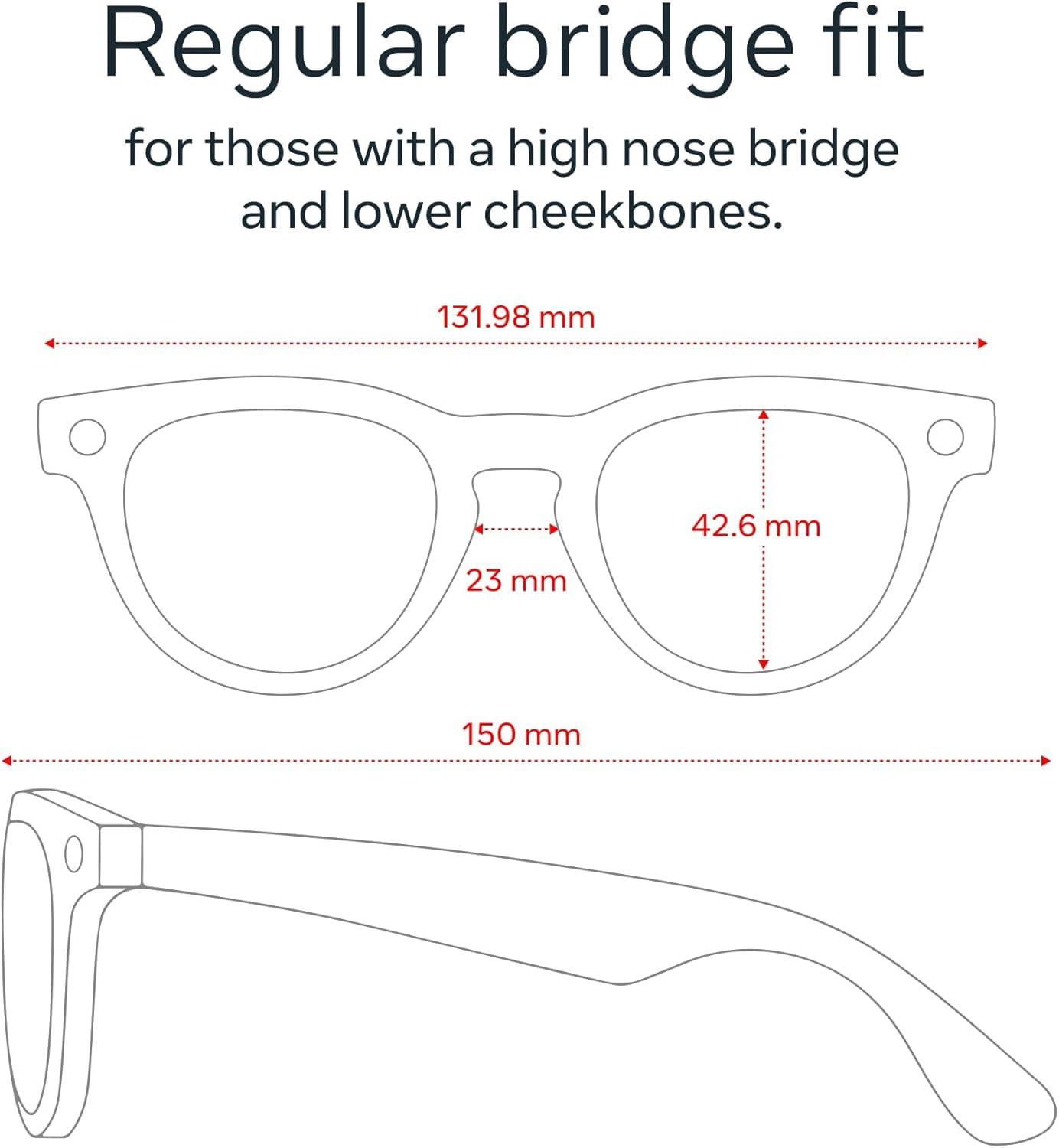 imageMeta RayBan Glasses HeadlinerShiny Caramel  Clear to Sapphire Transitions