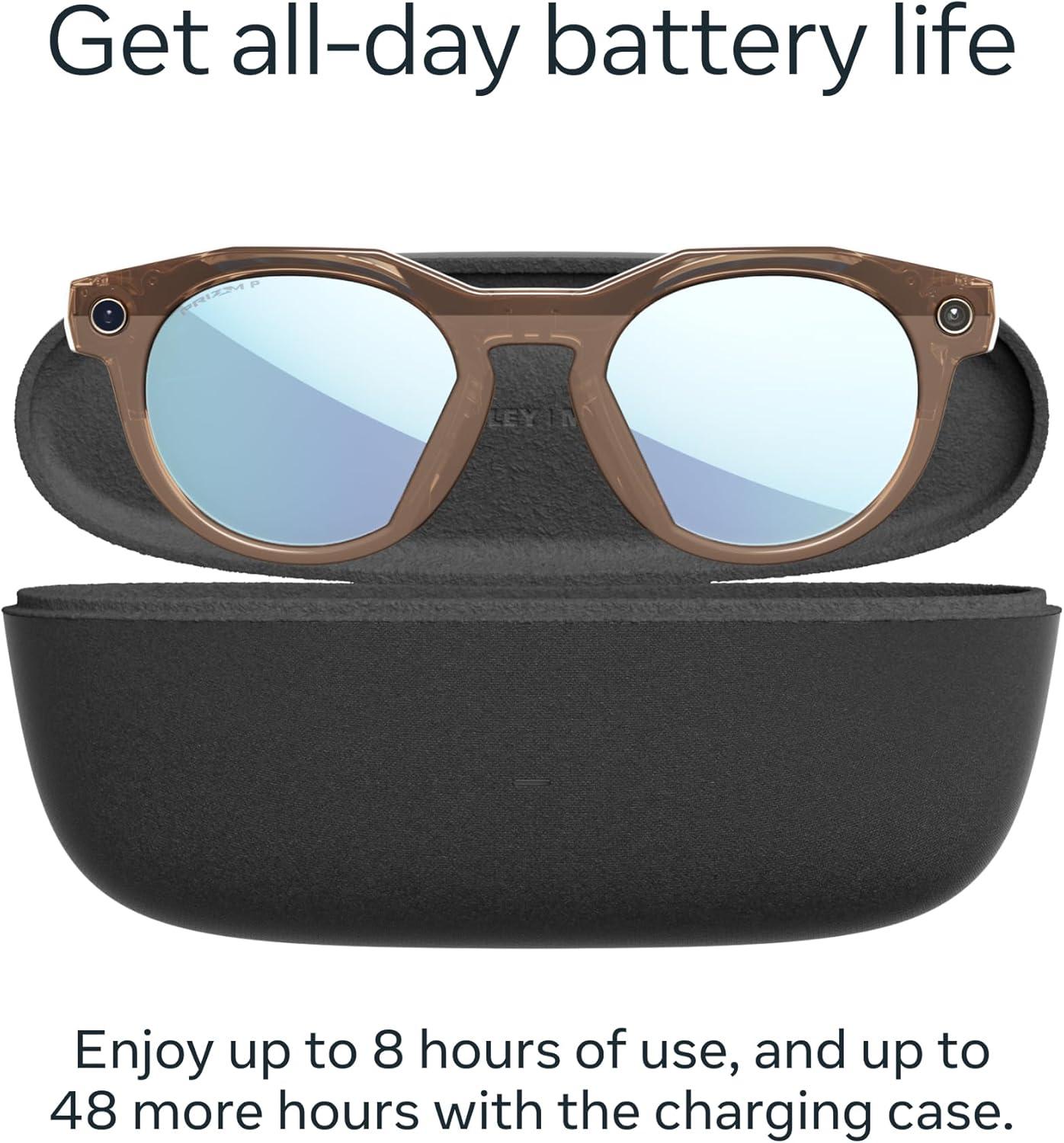 imageOakley  Meta HSTNBrown Smoke Frame  Prizm Deep Water Polarized Lenses