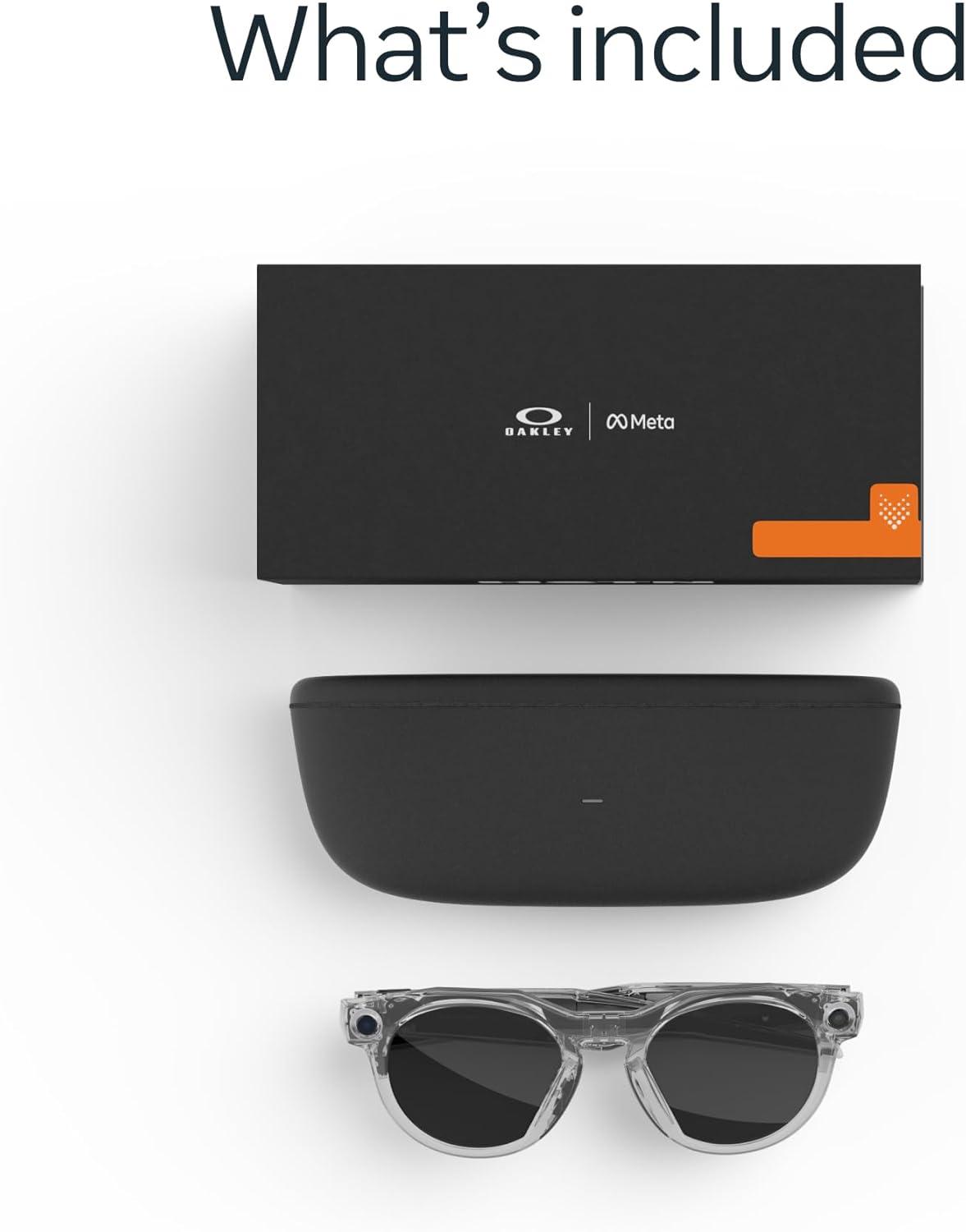 imageOakley  Meta HSTNClear Frame  Clear to Grey Transitions Lenses