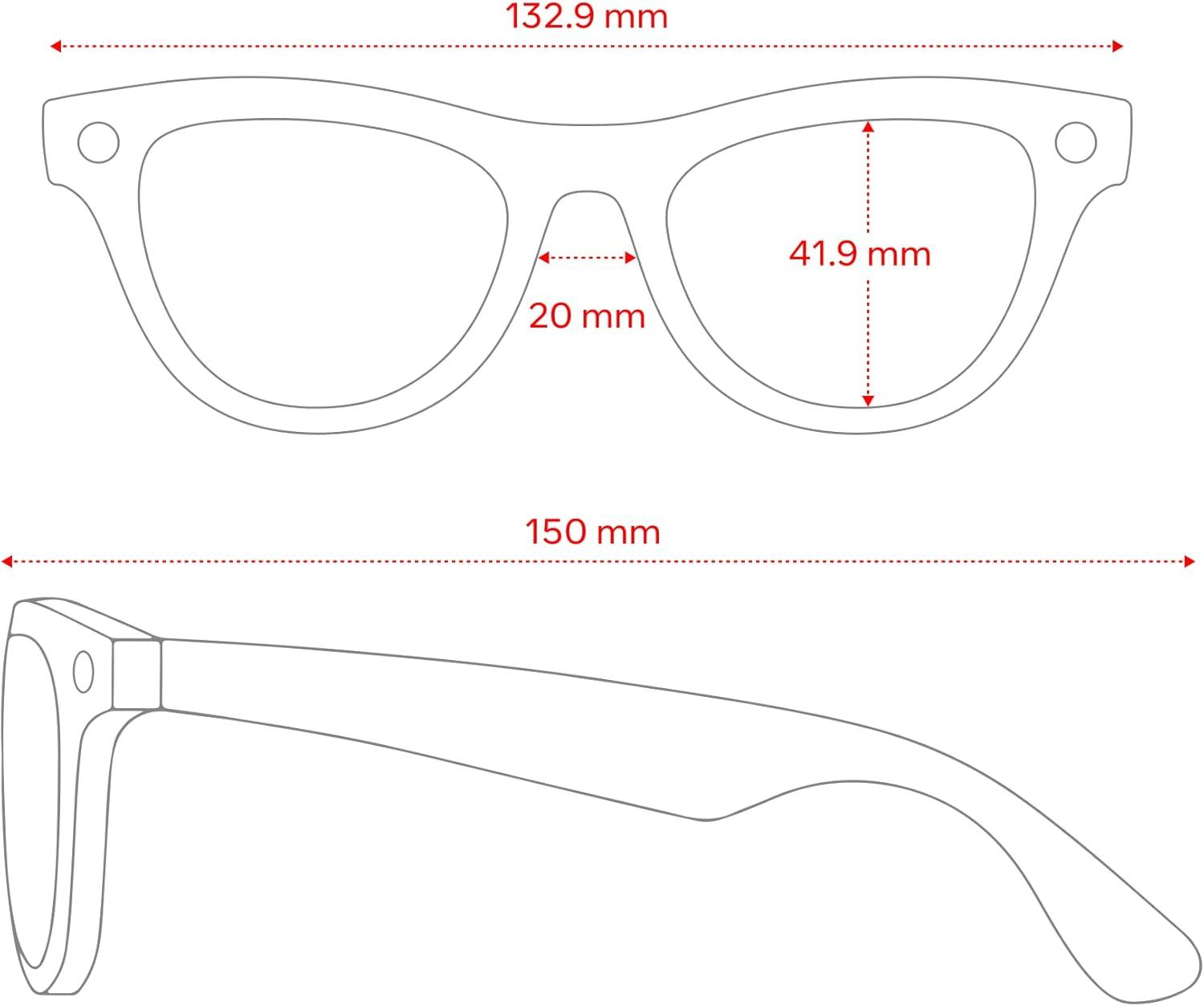 imageRayBan Meta Glasses SkylerShiny Chalky Gray  Clear to Sapphire Transitions