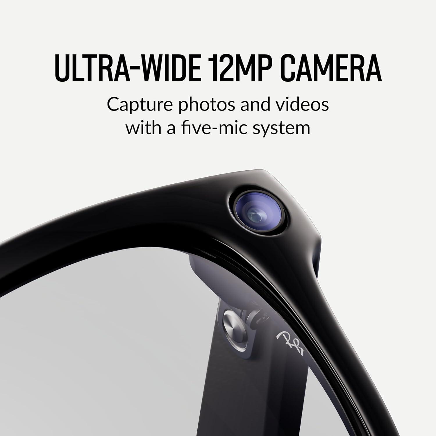 imageRayBan Meta Glasses WayfarerShiny Black  Clear