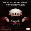 imageMeta Quest 3 512GB  Thirty Percent Sharper Resolution  2X Graphical Processing Power  Play Without Wires  Get Batman Arkham Shadow and a 3Month Trial of Meta Horizon Included512GB Batman Included