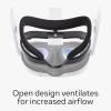 imageMeta Quest 3 Open Facial Interface  Works with Meta Quest 3  Keeps Physical Room in Sight  Increases Visibility and Comfort