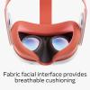 imageMeta Quest 3 Silicone Facial InterfaceBlood Orange w Strap