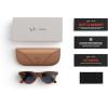 imageMeta RayBan Glasses HeadlinerShiny Caramel  Clear to Sapphire Transitions