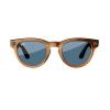 imageMeta RayBan Headliner Standard Smart Glasses  Shiny Caramel Transparent Teal Blue