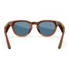 imageMeta RayBan Headliner Standard Smart Glasses  Shiny Caramel Transparent Teal Blue