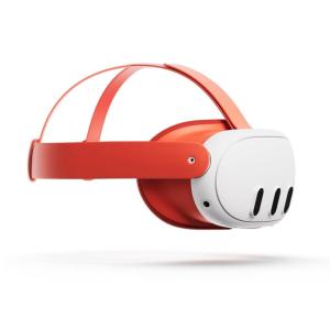 imageMeta Quest 3 Silicone Facial InterfaceBlood Orange w Strap