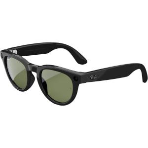 imageMeta RayBan Glasses HeadlinerShiny Black  G15 Green