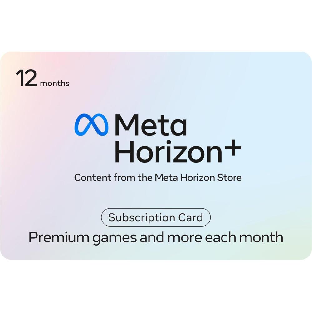 imageMeta Horizon Subscription 6 months Digital Code12 Months