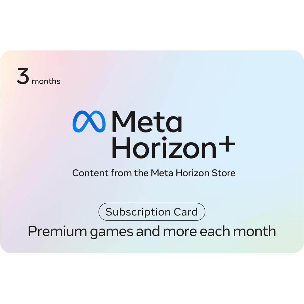 imageMeta Horizon Subscription 6 months Digital Code3 Months