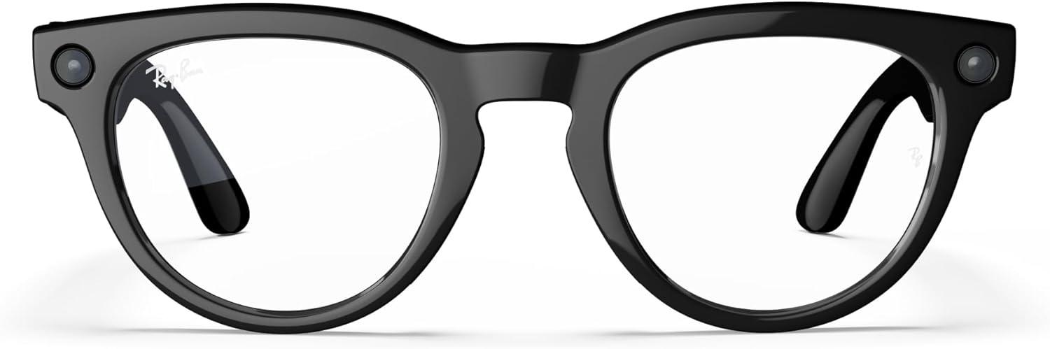 imageMeta Headliner Round Sunglasses Shiny Black 1 5023