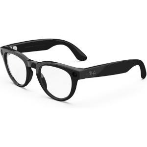 imageMeta Headliner Round Sunglasses Shiny Black 1 5023