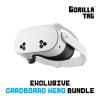 imageMeta Quest 3S 128GB  Dive into Mixed Reality  Unreal device Unreal price  Gorilla Tag Cardboard Hero Bundle  Amazon Exclusive128GB Amazon Exclusive Gorilla Tag Bundle