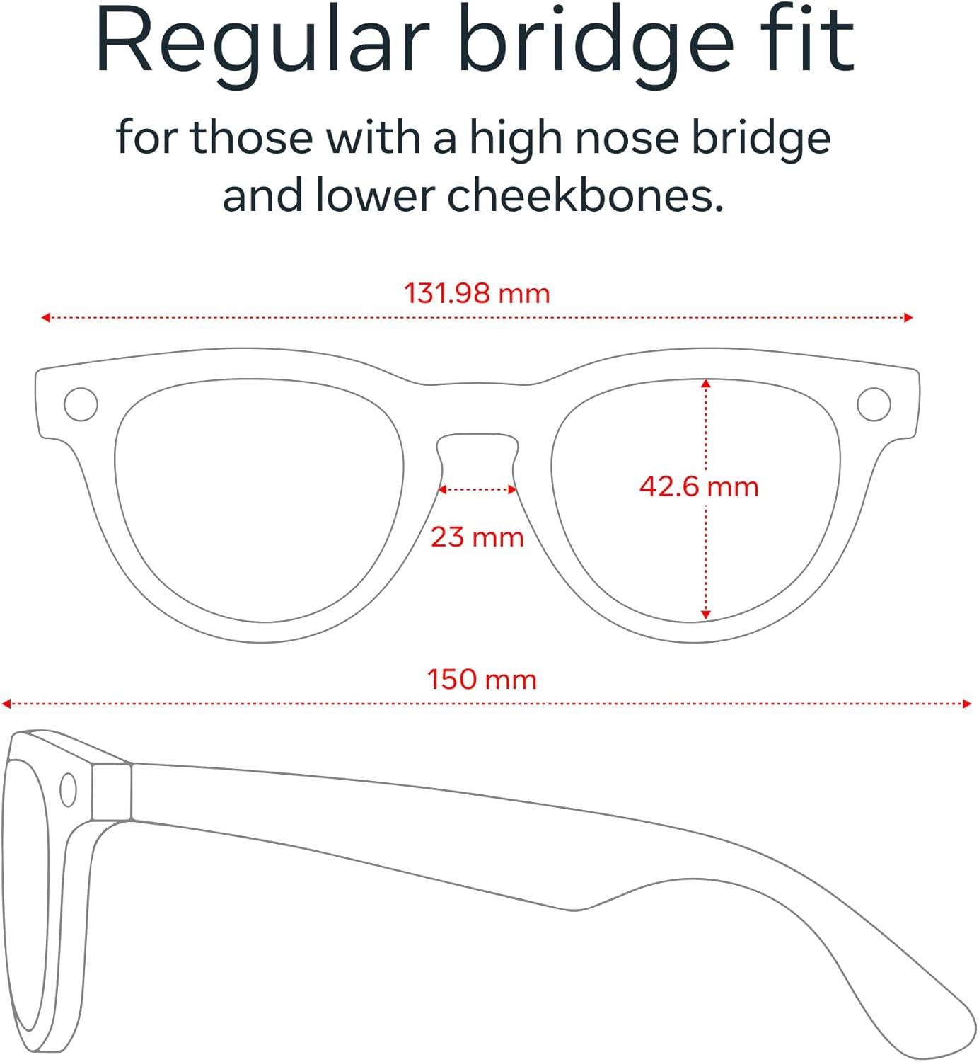 imageMeta RayBan Glasses Headliner Gen 2Shiny Black  Green Lenses