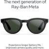imageMeta RayBan Glasses Headliner Gen 2Shiny Black  Transitions Graphite Green Lenses