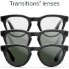 imageMeta RayBan Glasses Headliner Gen 2Shiny Black  Transitions Graphite Green Lenses
