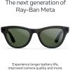 imageMeta RayBan Glasses Skyler Gen 2Shiny Black  Green Lenses