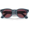 imageRayBan Mens 0RW4009 Meta Headliner Polarized Phantos Sunglasses Shiny Jeans 50mm