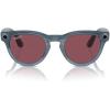 imageRayBan Mens 0RW4009 Meta Headliner Polarized Phantos Sunglasses Shiny Jeans 50mm