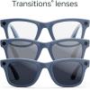 imageRayBan Meta Glasses Wayfarer Gen 2Shiny Cosmic Blue  Transitions Sapphire Lenses