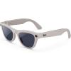 Shiny Chalky Grey  Transitions Sapphire Lenses