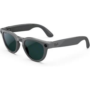 imageMeta RayBan Glasses Headliner Gen 2Shiny Asteroid Grey  Transitions Emerald Lenses