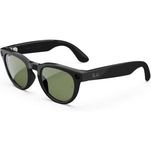 imageMeta RayBan Glasses Headliner Gen 2Shiny Black  Green Lenses