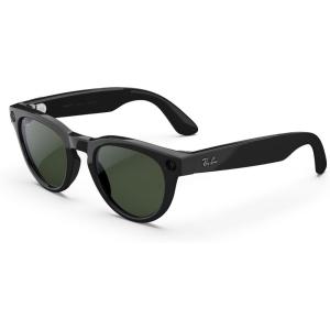 imageMeta RayBan Glasses Headliner Gen 2Shiny Black  Transitions Graphite Green Lenses