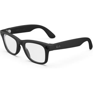 imageRayBan Meta Glasses Wayfarer Gen 2Matte Black  Clear Lenses