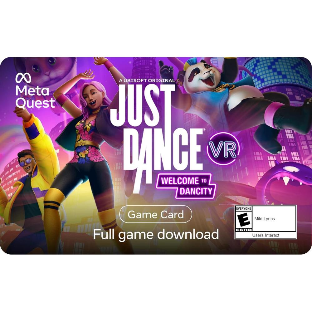 imageJust Dance VR Welcome to Dancity  Standard  Meta Quest Digital Code