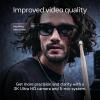 imageRayBan  Meta Headliner Low Bridge Fit Gen 2  Shiny Black Green lensesMatte Black  Polarized Gradient Graphite Lenses