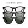 imageRayBan  Meta Headliner Low Bridge Fit Gen 2  Shiny Black Green lensesShiny Black  Transitions Graphite Green Lenses