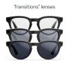 imageRayBan  Meta Headliner Low Bridge Fit Gen 2  Shiny Black Green lensesShiny Black  Transitions Sapphire Lenses
