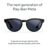 imageRayBan  Meta Headliner Low Bridge Fit Gen 2  Shiny Black Green lensesShiny Black  Transitions Sapphire Lenses