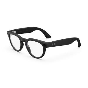imageRayBan  Meta Headliner Low Bridge Fit Gen 2  Shiny Black Green lensesMatte Black  Clear Lenses