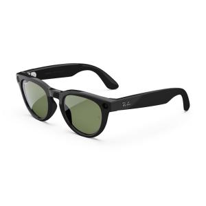 imageRayBan  Meta Headliner Low Bridge Fit Gen 2  Shiny Black Green lensesShiny Black  Green Lenses