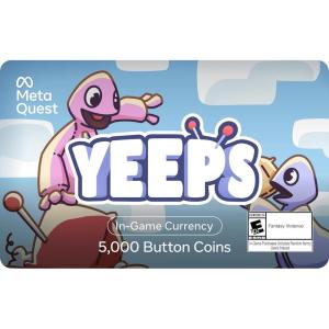 imageYeeps 5000 Button Coins  Standard  Meta Quest Digital Code