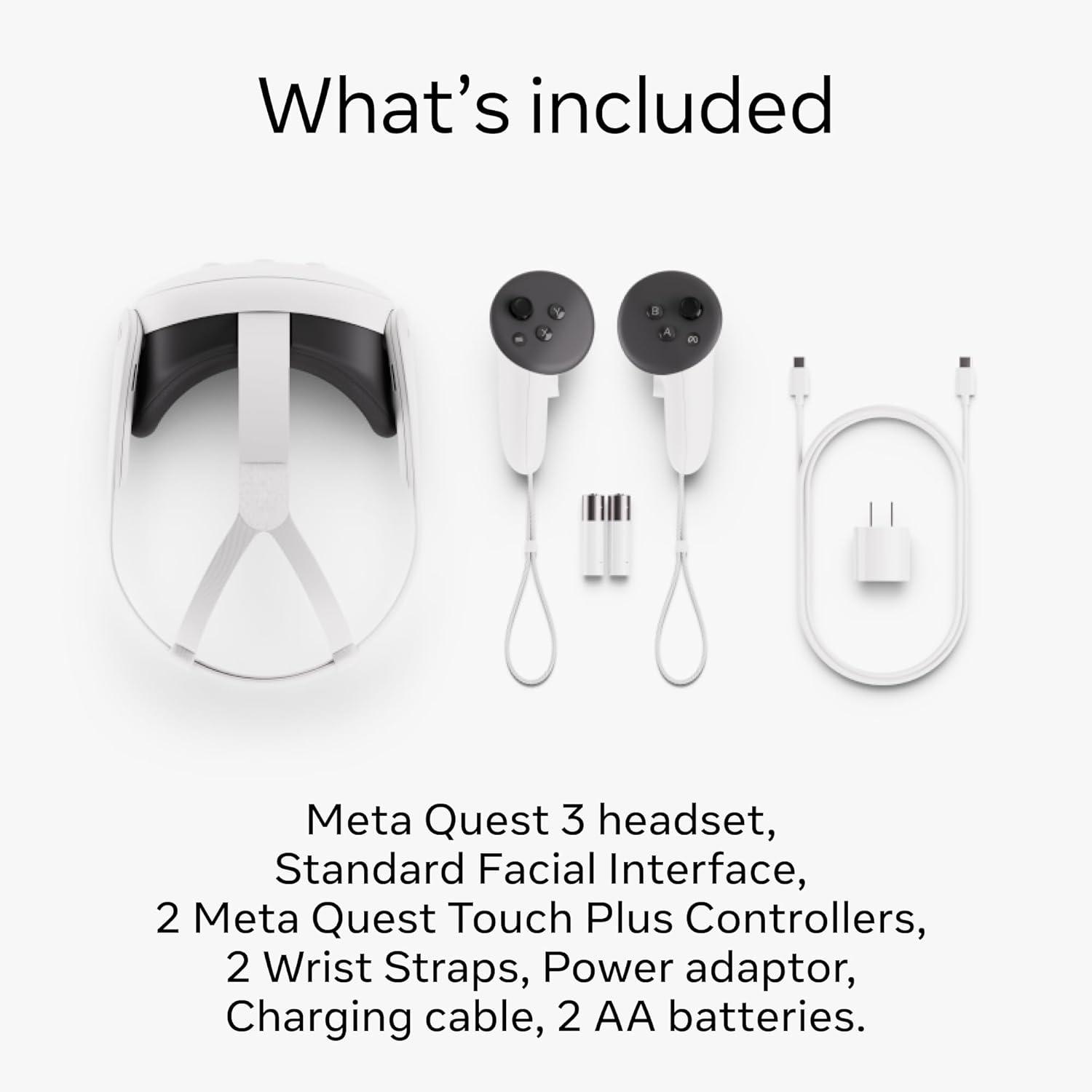 imageMeta Quest 3 512GB Breakthrough Mixed Reality  Powerful Performance Renewed Premium512GB