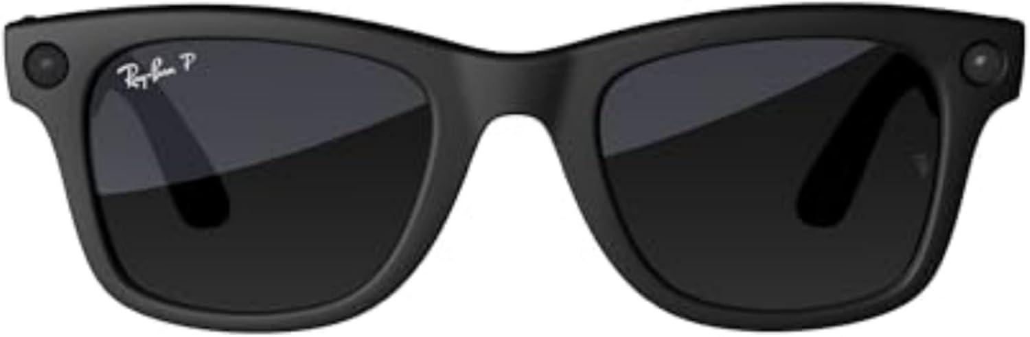 imageRayBan Meta Glasses WayfarerMatte BlackPolarized Gradient Graphite