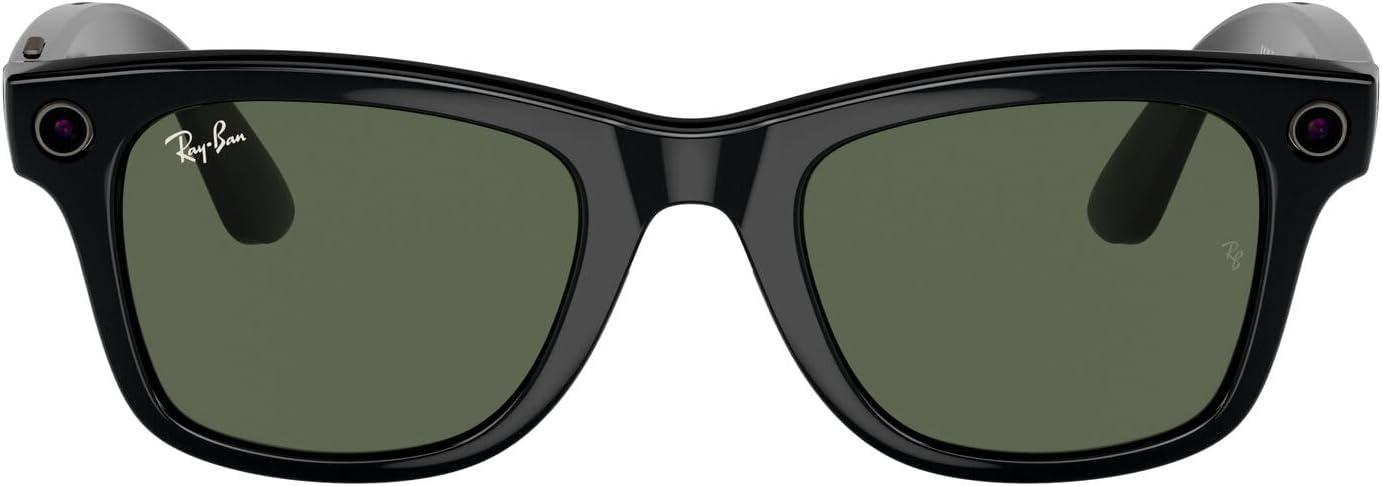 imageRayBan Meta Glasses WayfarerShiny BlackGreen