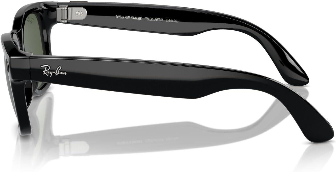 imageRayBan Meta Glasses WayfarerShiny BlackGreen