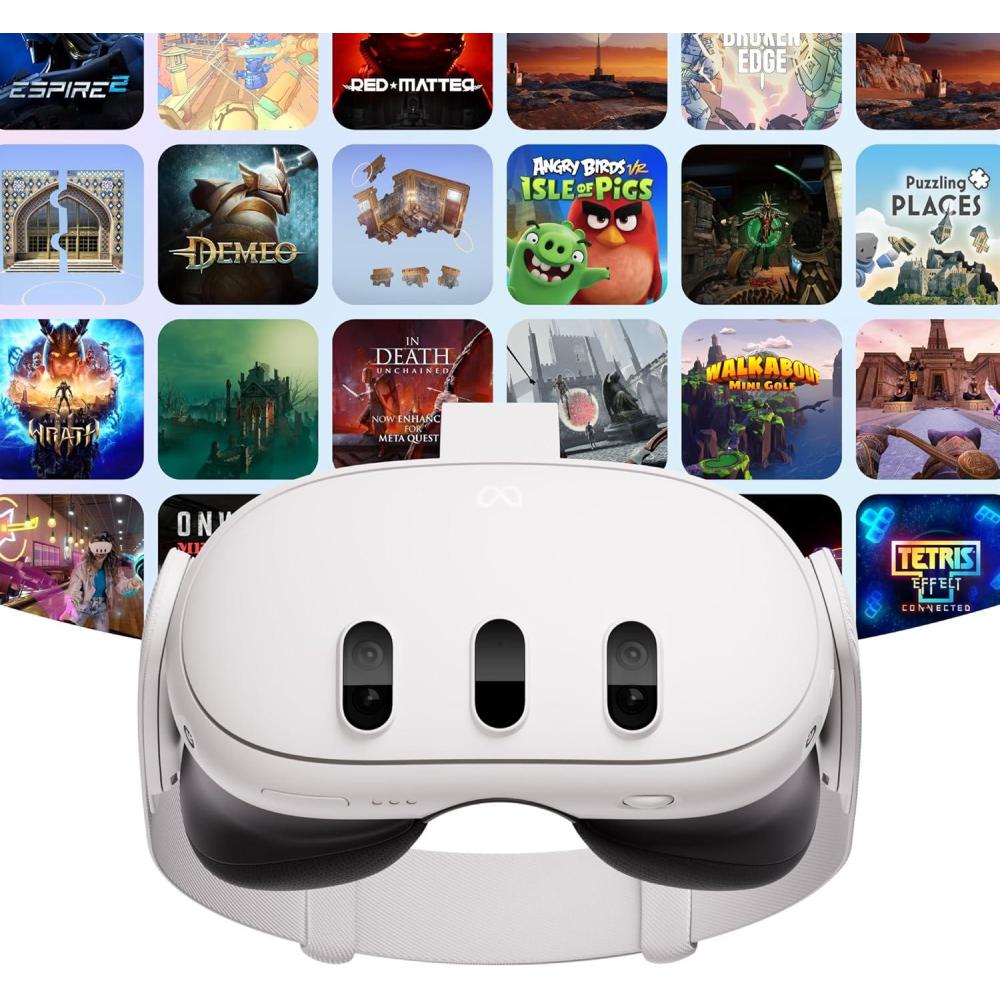 imageMeta Quest 3 512GB Virtual Reality Headset Bundle with 24 Months of Meta Horizon Games Subscription ampamp Meta Warranty Plus Enhanced Protection512GB  Subscription  Warranty
