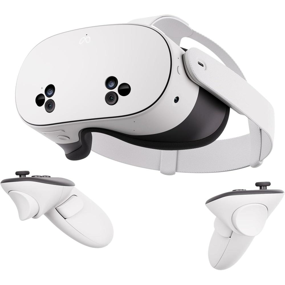 imageMeta Quest 3S 128GB  Dive into Mixed Reality  Unreal Experiences  AllinOne Headset Renewed PremiumMeta Quest 3S 256GB Renewed