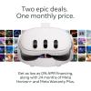 imageMeta Quest 3 512GB Virtual Reality Headset Bundle with 24 Months of Meta Horizon Games Subscription ampamp Meta Warranty Plus Enhanced Protection512GB  Subscription  Warranty