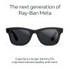 imageRayBan  Meta Wayfarer Gen 2  Matte Black Polarized Gradient Graphite lensesMatte Black  Transitions Grey Lenses
